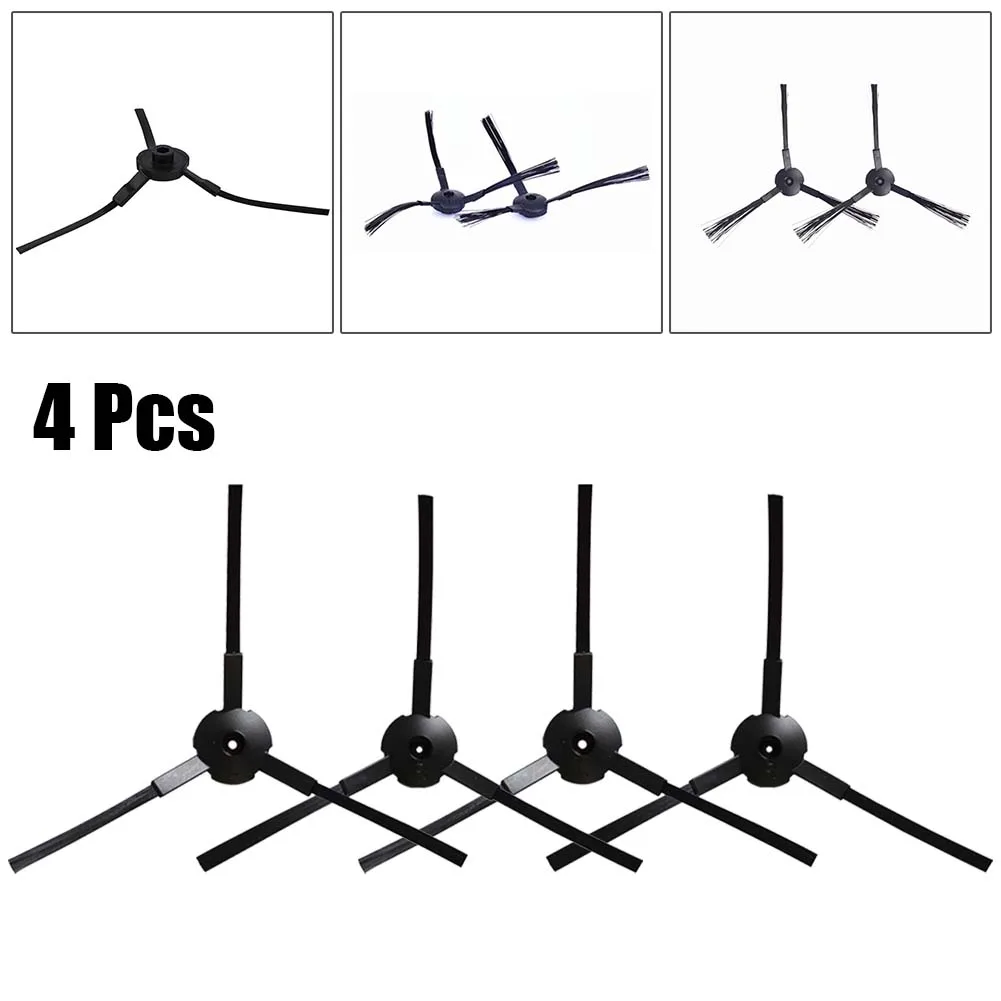

4pcs Side Brushes For Zaco Zaco A4 A4s A6 A6s Robotic Vacuum Cleaner Side Brush Part Household Cleaning Tool Sweeper Accessories