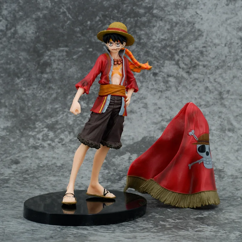 

17CM Boxed 15th Anniversary Japan Anime Figure Monkey D Luffy Figurine Finished Goods PVC Action Figure Collection Model Toys