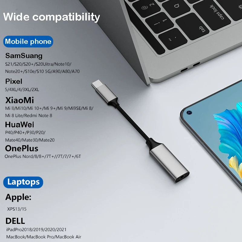 

UGUlink Type C to 3.5mm Earphone Jack Adapter AUX Audio Cable For Galaxy S23 S22 S21 S20 Note 20 Ultra 10 Plus Z Flip Fold 4 3 2