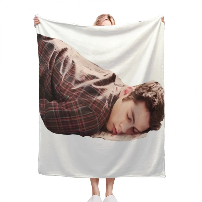 

Cute Dylan Throw Blanket For Travel Light Dorm Room Essentials Luxury Thicken Blanket