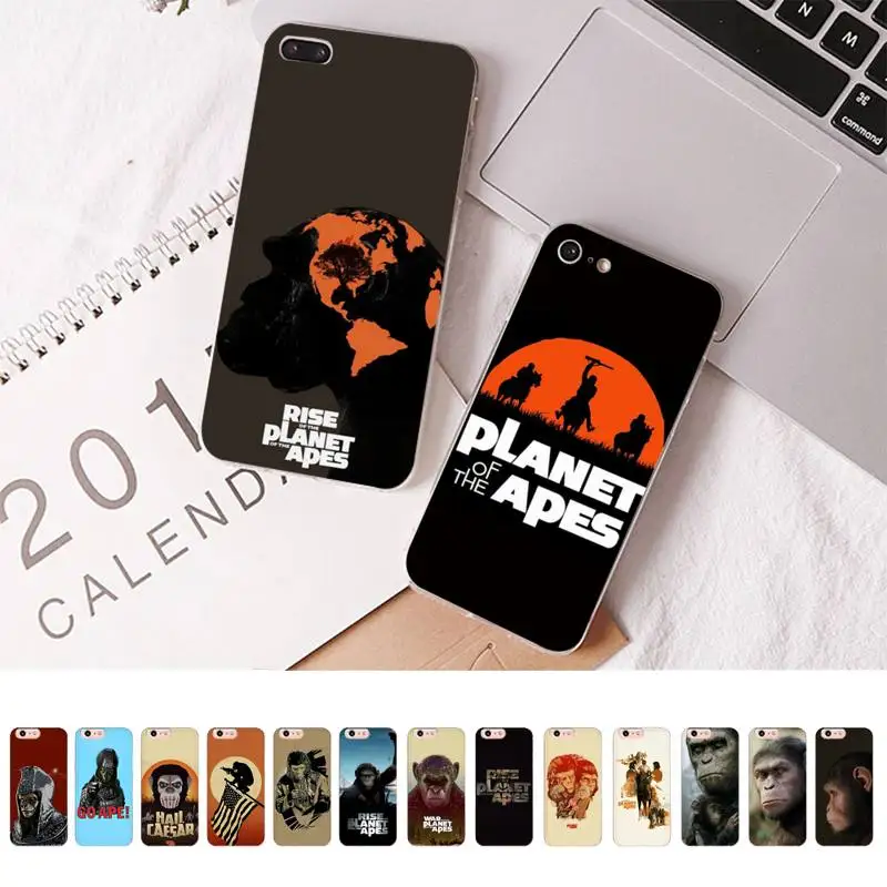 

Disney Rise Of The Planet Of The Apes Phone Case For iPhone 8 7 6 6S Plus X SE 2020 XR XS 14 11 12 13 Mini Pro Max Mobile Case