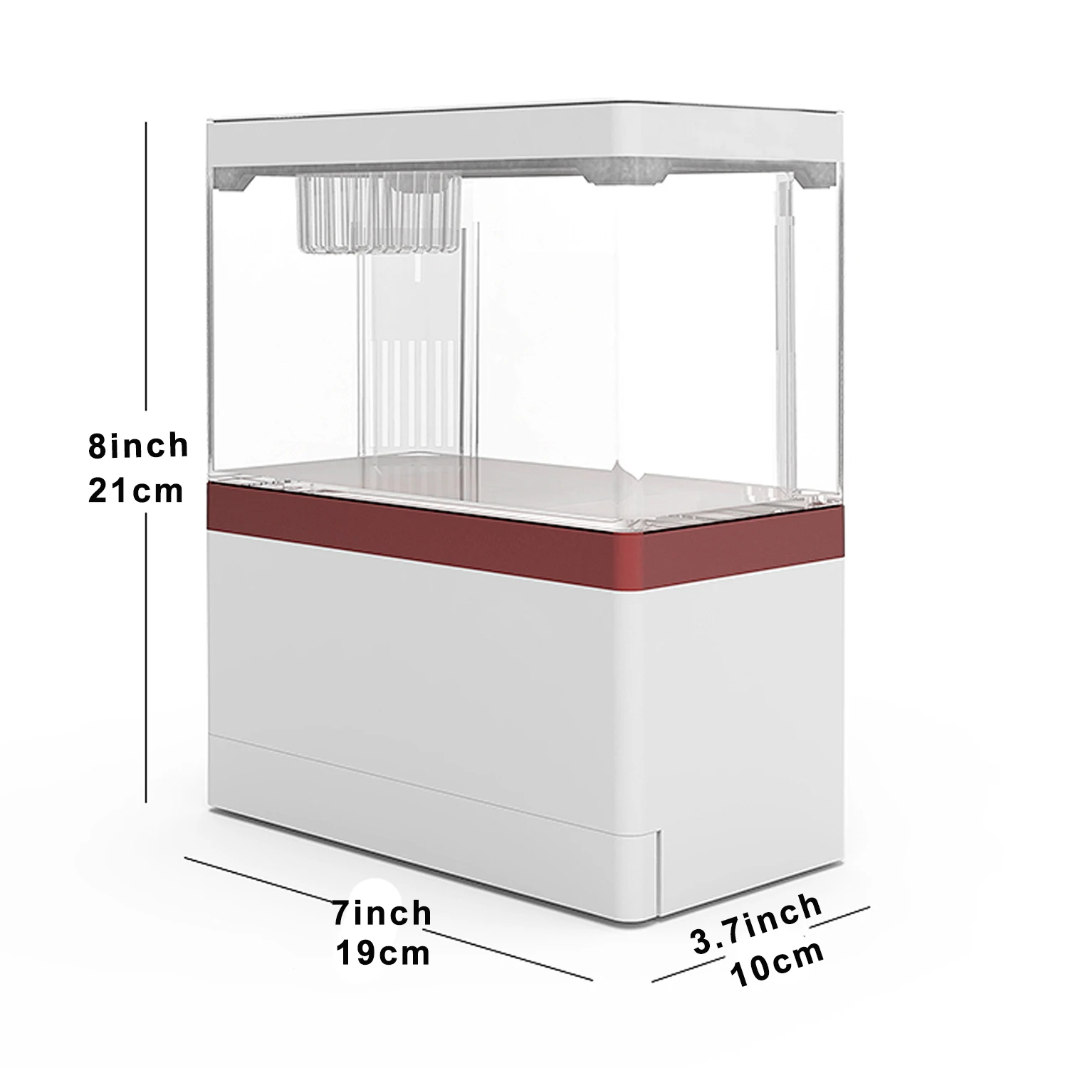 Мини-аквариум с фильтром светодиодный светильник кой аквариум тропический