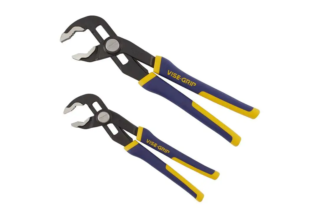 

Irwin Tools Vise-Grip GrooveLock Pliers Set, V-Jaw, 2 Piece, 2078709
