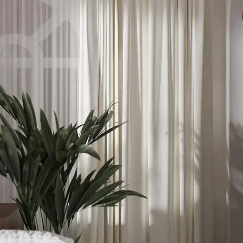 Модные Бежевые бархатные шторы для гостиной столовой спальни кремового цвета