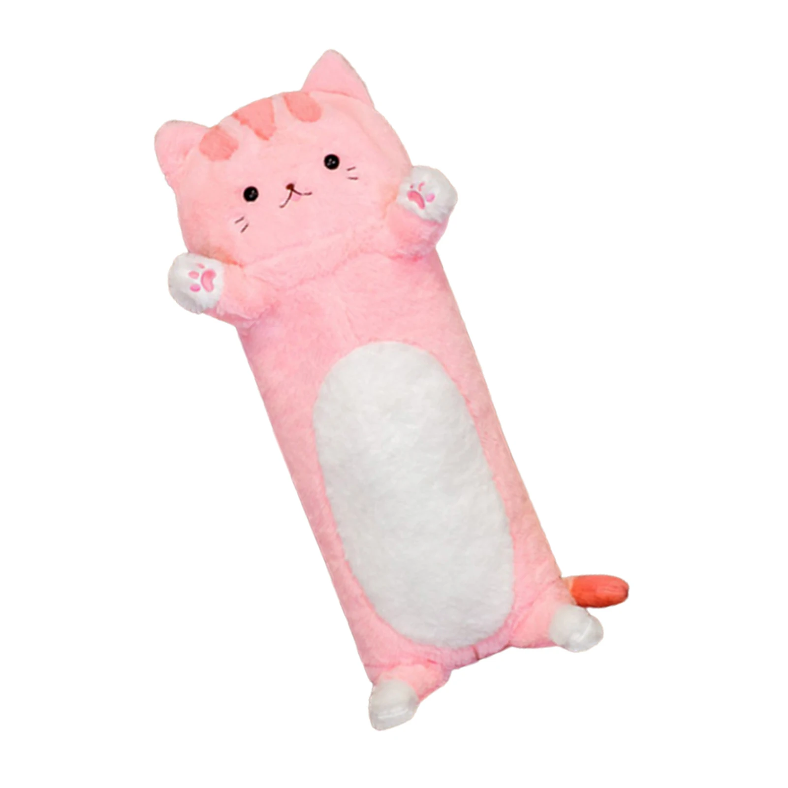 

80CM Cute Cat Plush Pillow Vivid Animal Image Doll Suitable For Birthday Christmas Gift DIN889
