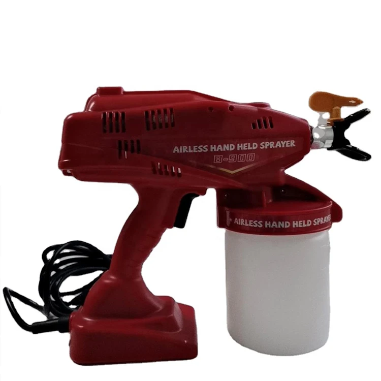

220V Red mini DIY paint sprayer tools Portable Airless Sprayer with 415 Nozzle for Wall repair