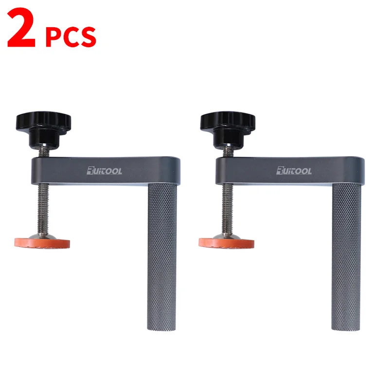 

2 Шт., Зажим Для Собачьего Отверстия, 3/4 Дюйма, 19 Мм, Фиксированный Зажим Для Деревообработки, Алюминиевый Сплав