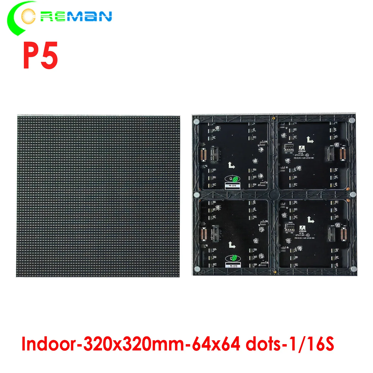 Светодиодная фабрика оптовая продажа RGB светодиодная матрица 64x64 64x32 32x32 p5
