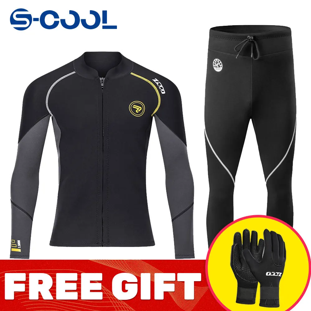 

1.5MM 3MM Neoprene Wetsuit Men Surf Scuba Diving Suit Equipment Underwater Fishing Spearfishing Kitesurf Swimwear Wet Suit