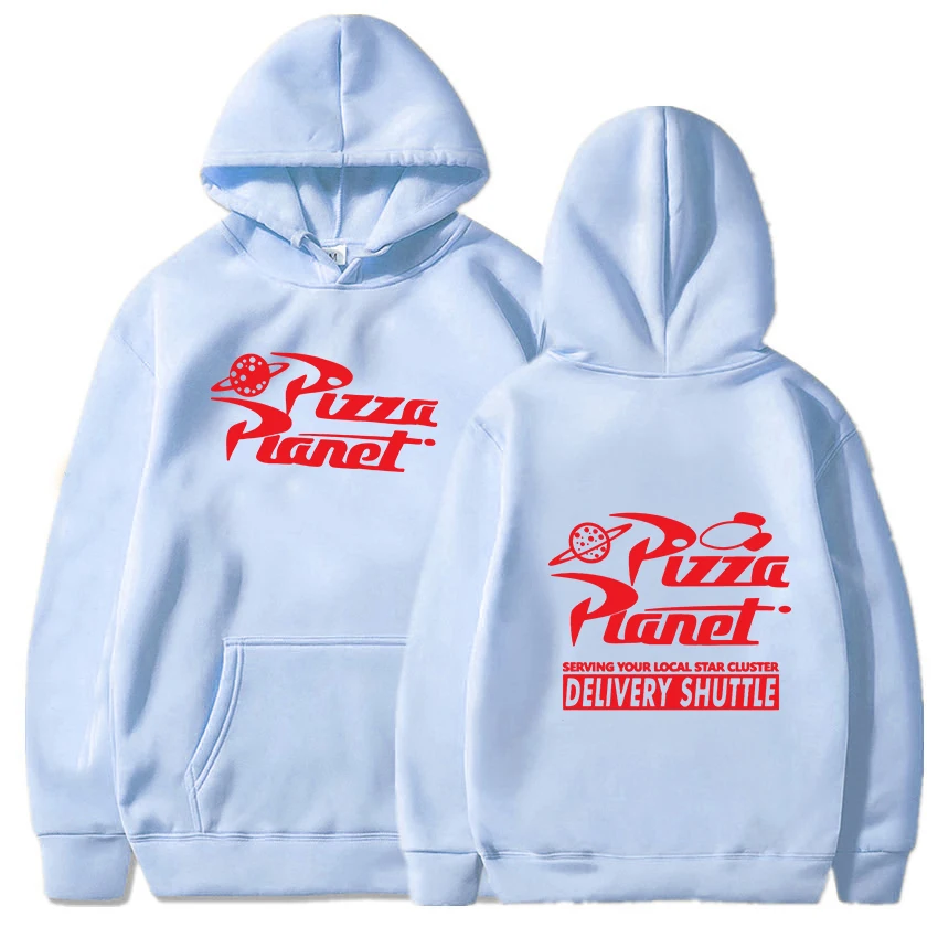 

Pizza Planet Serving Your Local Star Cluster Hoodies Boy Sweatshirt with Hooded Casual Regular Fit Child Pullovers Fleece Hoodie