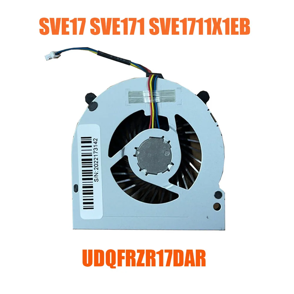 Вентилятор ЦП для ноутбука SONY для VAIO SVE17 SVE171 SVE1711X1EB UDQFRZR17DAR, Совместимый номер детали DFS470805WL0T FACJ DC5V 0.4A, новинка
