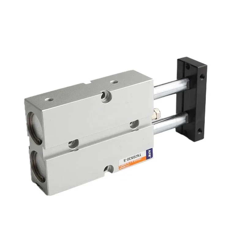 Двойной шток Тип TN Пневматический цилиндр TN10X10S TN16X20S TN20X25S TN25X30S TN32X50S TN10X75S TN16X100S