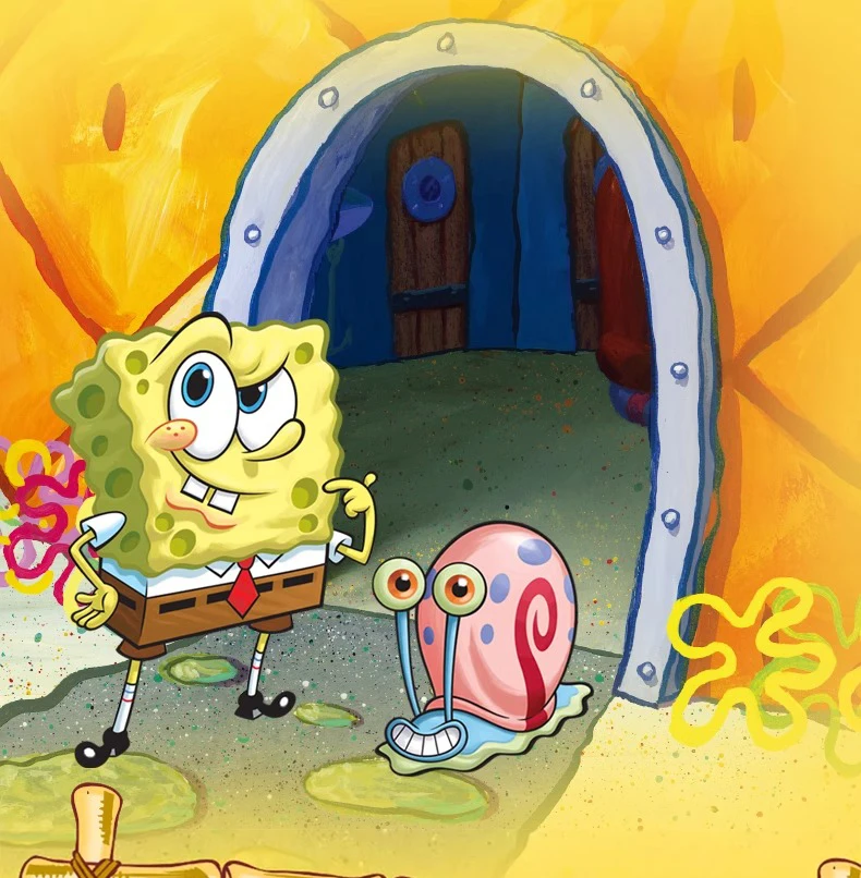 TOPTOY Губка Боб Квадратные Штаны большая звезда краб босс Осьминог брат парк