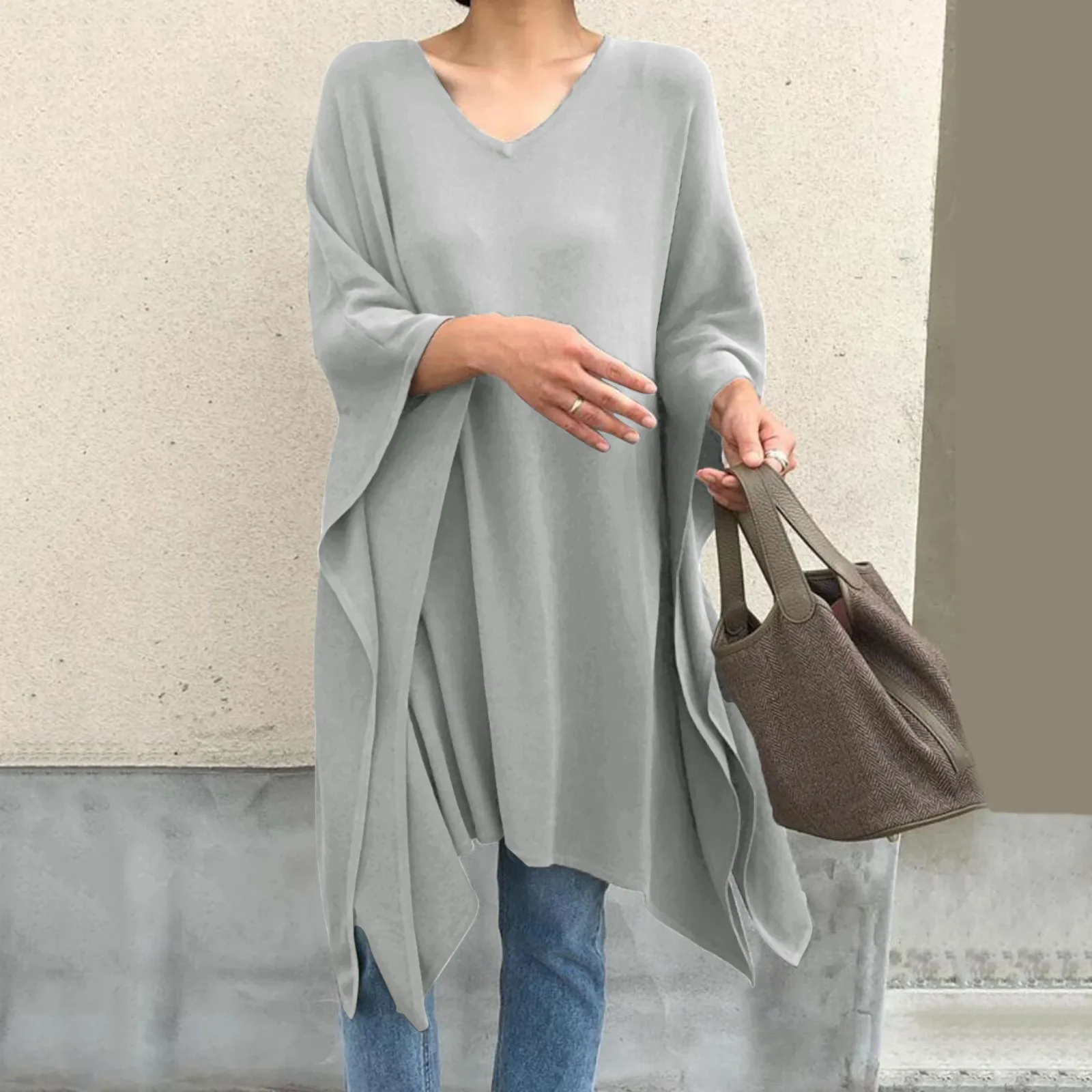 

Long Sleeved Shirts for Women Top Blouse For Women Beach Loose Causal T-shirt Womens Summer Tops