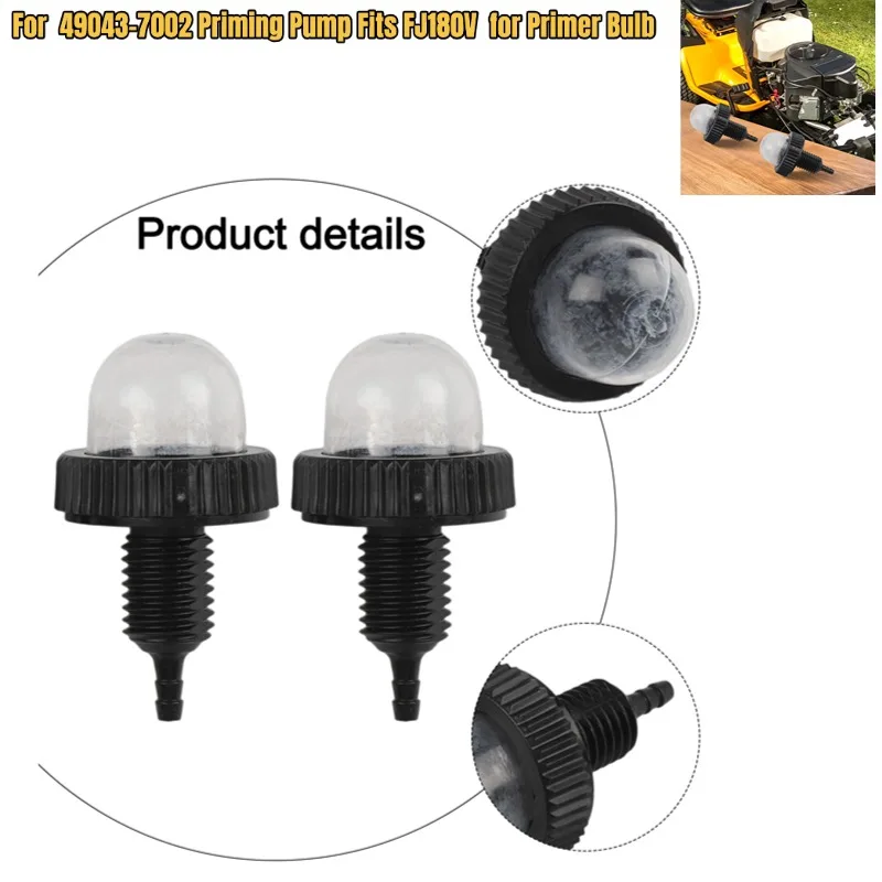 

2 шт., лампа-праймер 49043-7002, аксессуары из АБС-пластика FJ180V для деталей Kawasaki, заменяет горячая распродажа, практичная