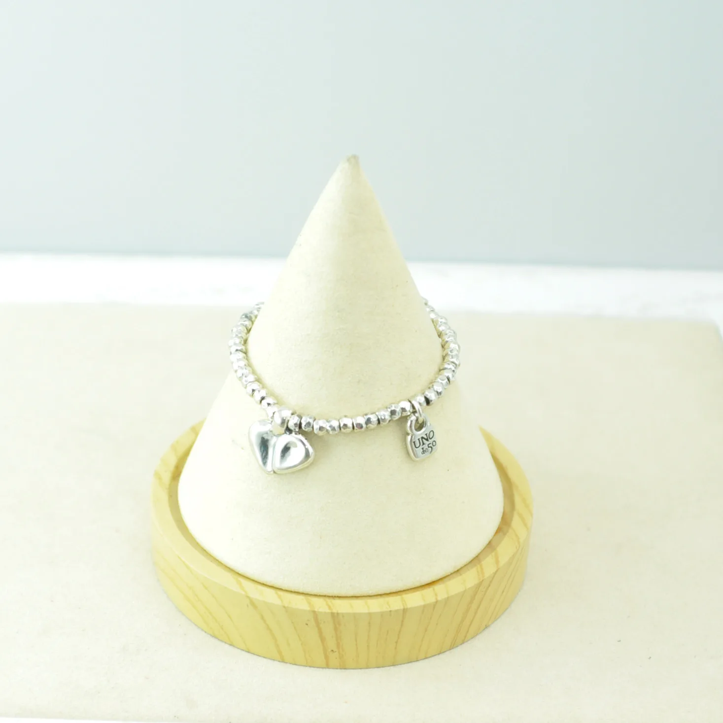 

High Quality European and American Original Fashion Electroplating 925 Silver Heart and Lock Bracelet Holiday Jewelry Gift