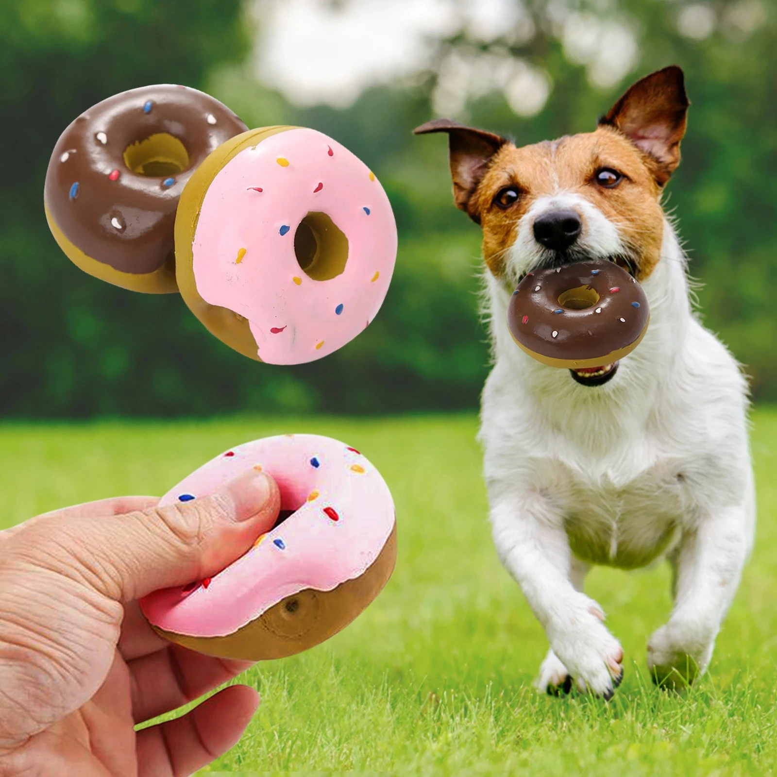 Simulation Donuts Grinding Cleaning Tooth Relief Dog Toys И