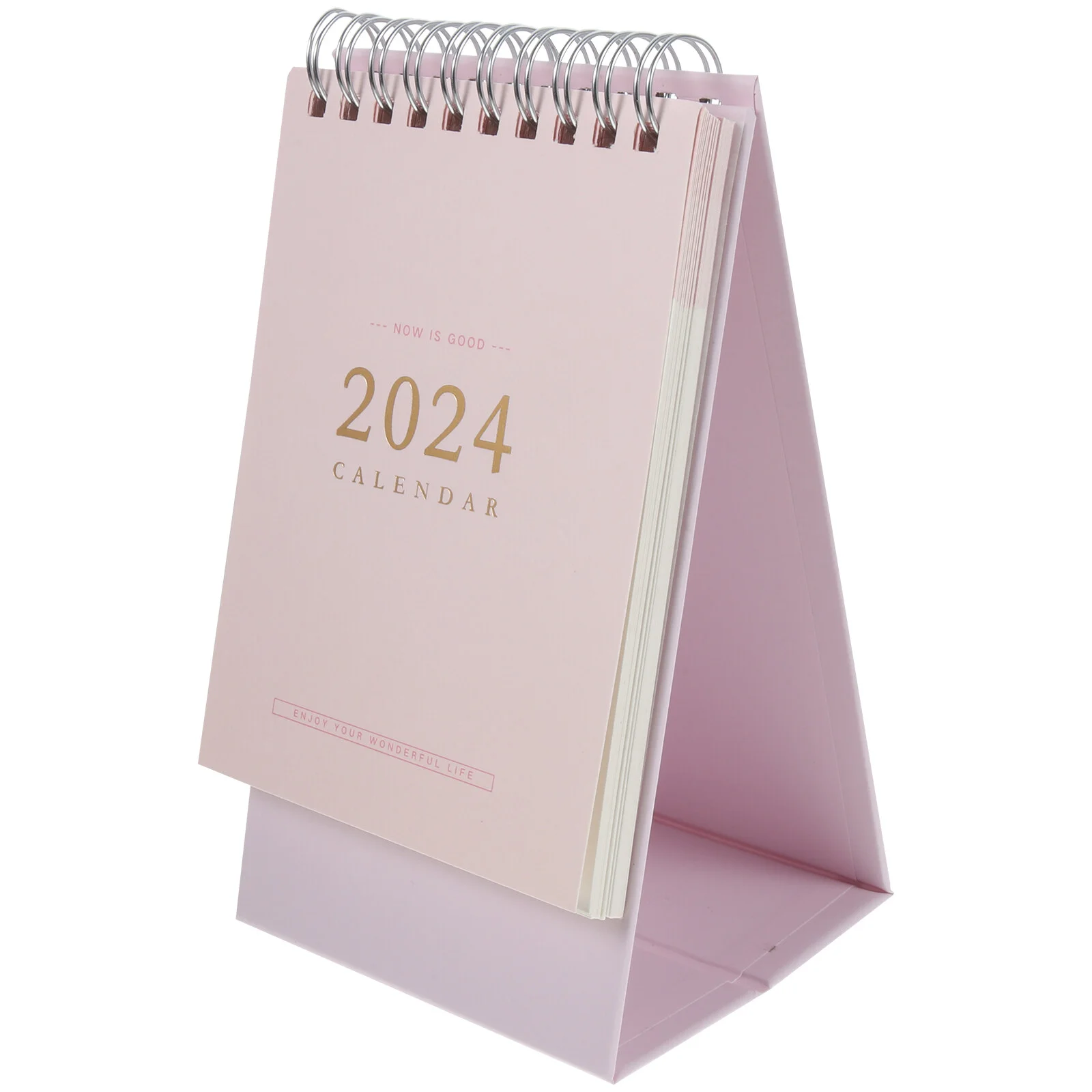 

Afternoon Tea Household Standing Calendar Portable Desk Calendars Office Month Portable Desk