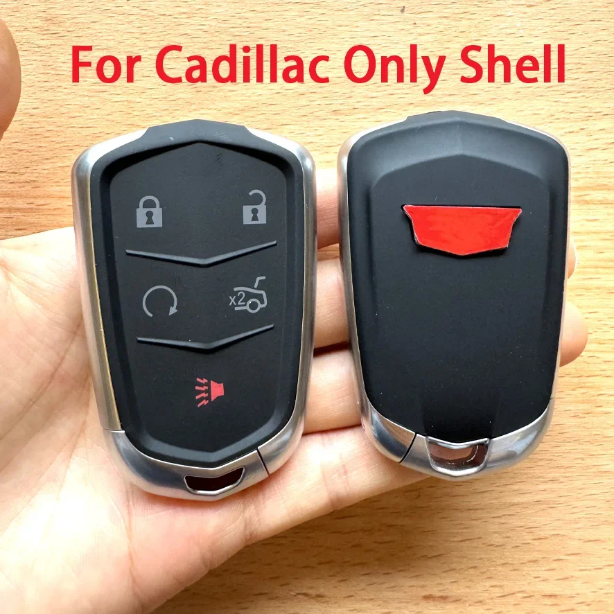 

BB-ключ, 5-кнопочный смарт-пульт дистанционного управления, чехол для автомобильного ключа для Cadillac SRX CTS ATS XTS Escalade ESV