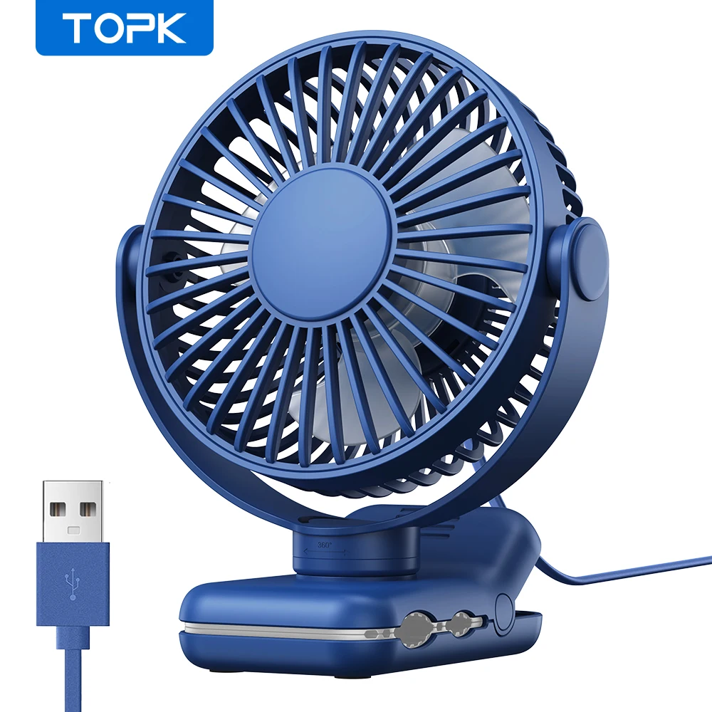 

Портативный вентилятор TOPK