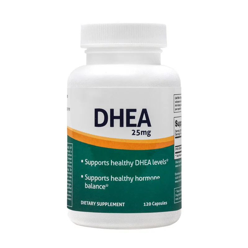 

DHAE 25 мг для естественного здоровья, гормональный баланс 120 капсул/бутылка