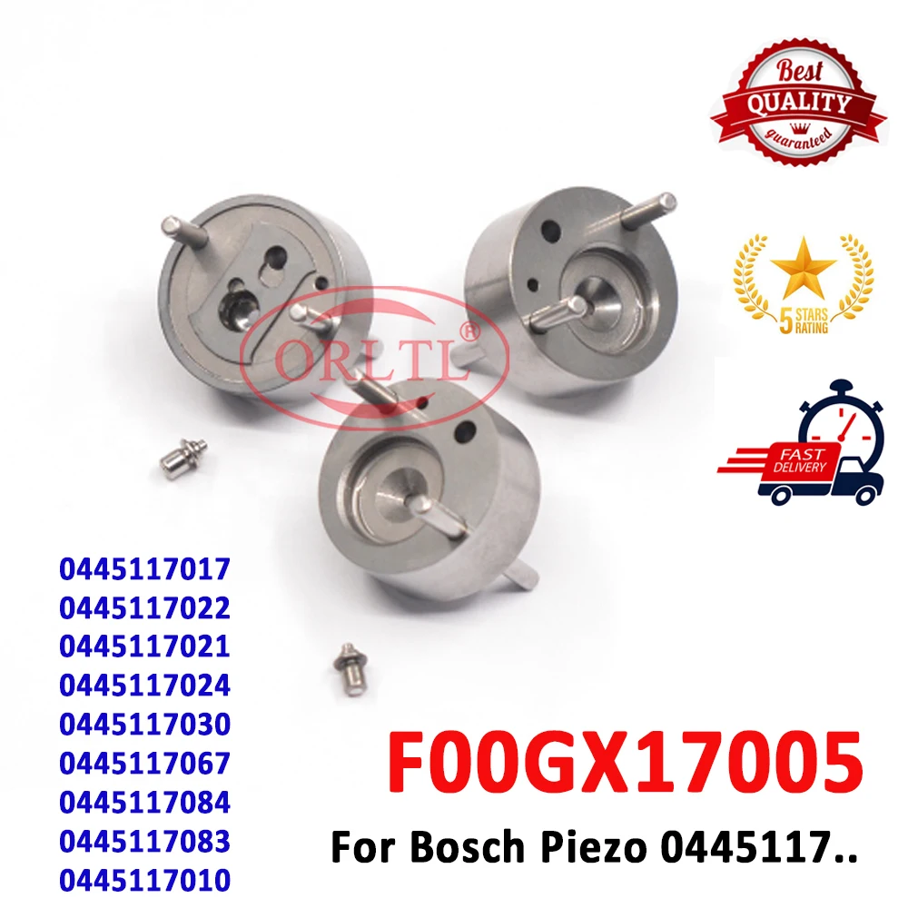 

ORLTL Новый F00GX17005 пьезоинжекторный клапан, дизельный инжектор 0445117017 0445117022 0445117021 0445117024 0445117030 0445117067