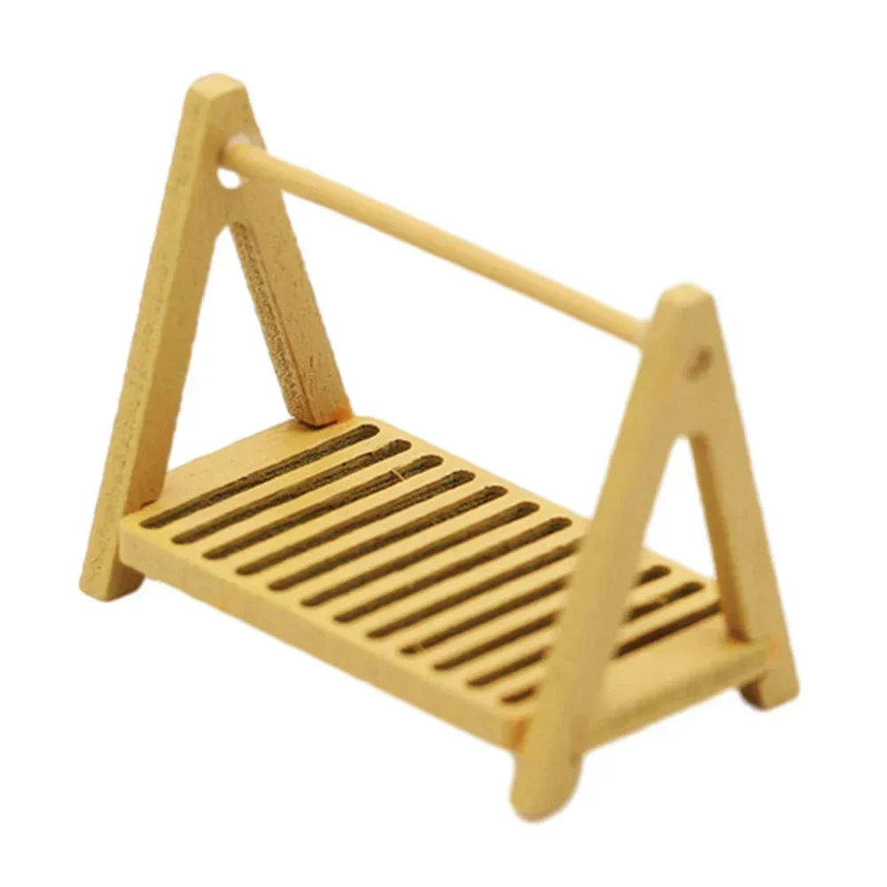 1 шт. 1:12 кукольный домик миниатюрная деревянная подставка для хлеба полка торта