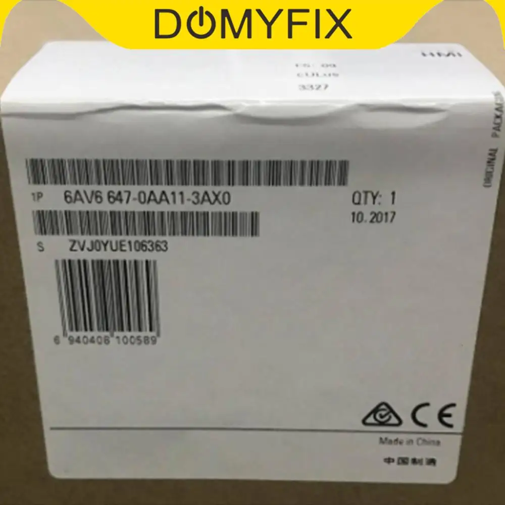 

В коробке для Siemens 6AV6647-0AA11-3AX0 HMI Сенсорный экран 6AV6 647-0AA11-3AX0