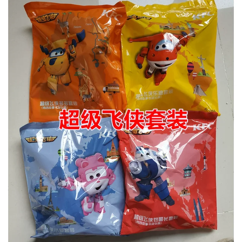 

Оригинальная супер фигурка кентукера Wingsa Jetter кукла фальшивая модель автомобиля ролевая игра детская деформация игрушка