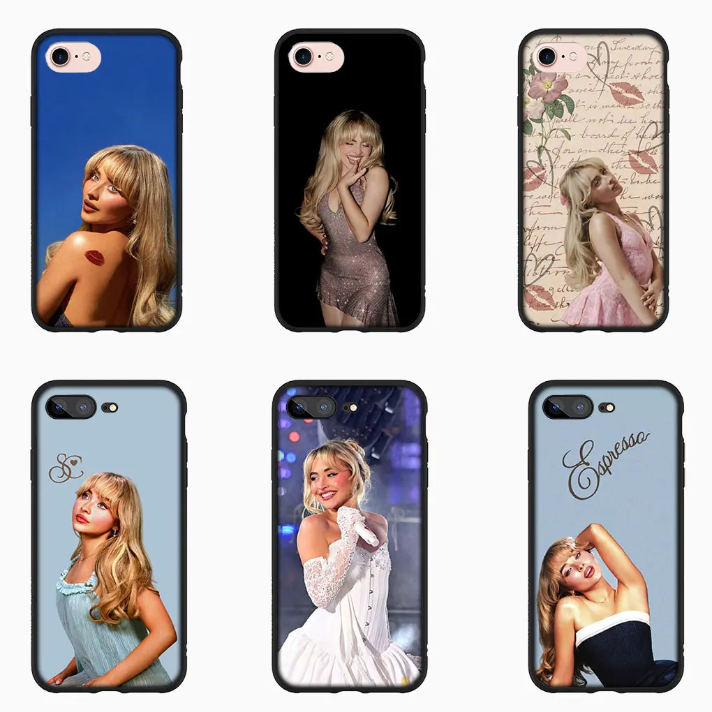 Чехол Sabrina Sc Carpenter для телефона Apple iPhone 15 14 13 12 Mini 11 Pro X XR XS Max 7 8 Plus + 15+ Мягкий чехол