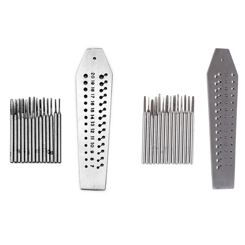 

Аксессуары и набор для ремонта ювелирных изделий и часов, 14 насадок, 0,7-2 мм