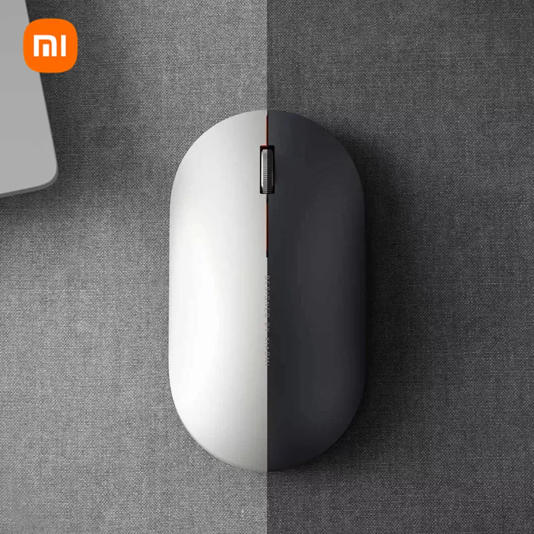 

Xiaomi Official Store Wireless Mouse 2 2.4GHz 1000DPI Silent Mice Portable Streamlined Shape Mouse for PC Computer Flat Laptops