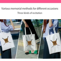 ladies canvas shopping bag large capacity reusable handbag new simple fashion shoulder bag outdoor travel shopping tote bag
