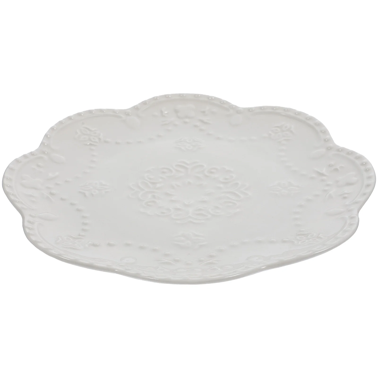 

Multi-function Plate Dessert Plate Steak Plate Ceramic Plate for Home Restaurant Kitchen Daily