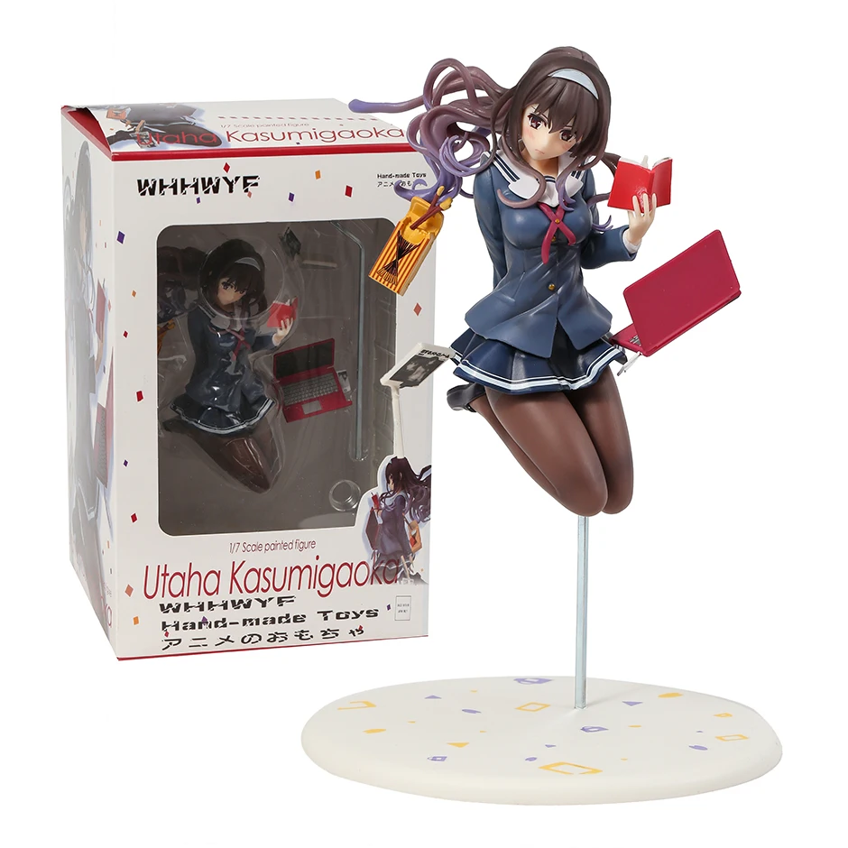 

1/7 Kasumigaoka Utaha How to Raise a Boring Girlfriend PVC Figure Model Doll Toy Colletible Figurals