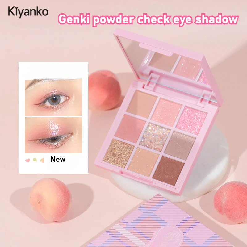 CHIHUANG Яркие розовые тени для век с молочной солью Сыр Сухая роза Таро Фиолетовый