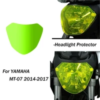 mtkracing for yamaha mt 07 mt07 mt07 2014 2017 motorcycle headlight guard head light shield screen lens cover protector