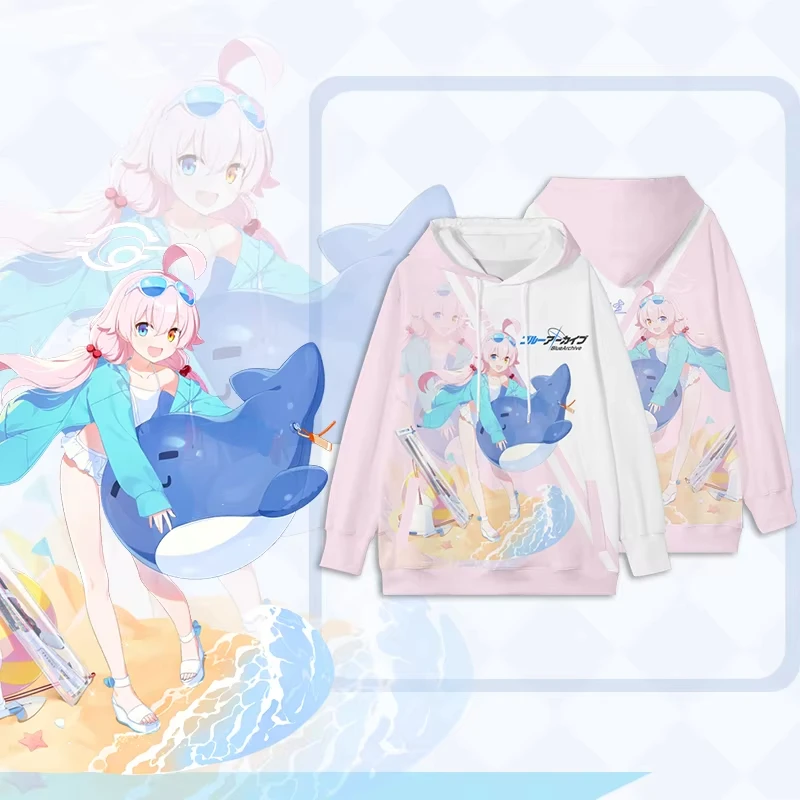 Свитшот с аниме принтом Takanashi Hoshino