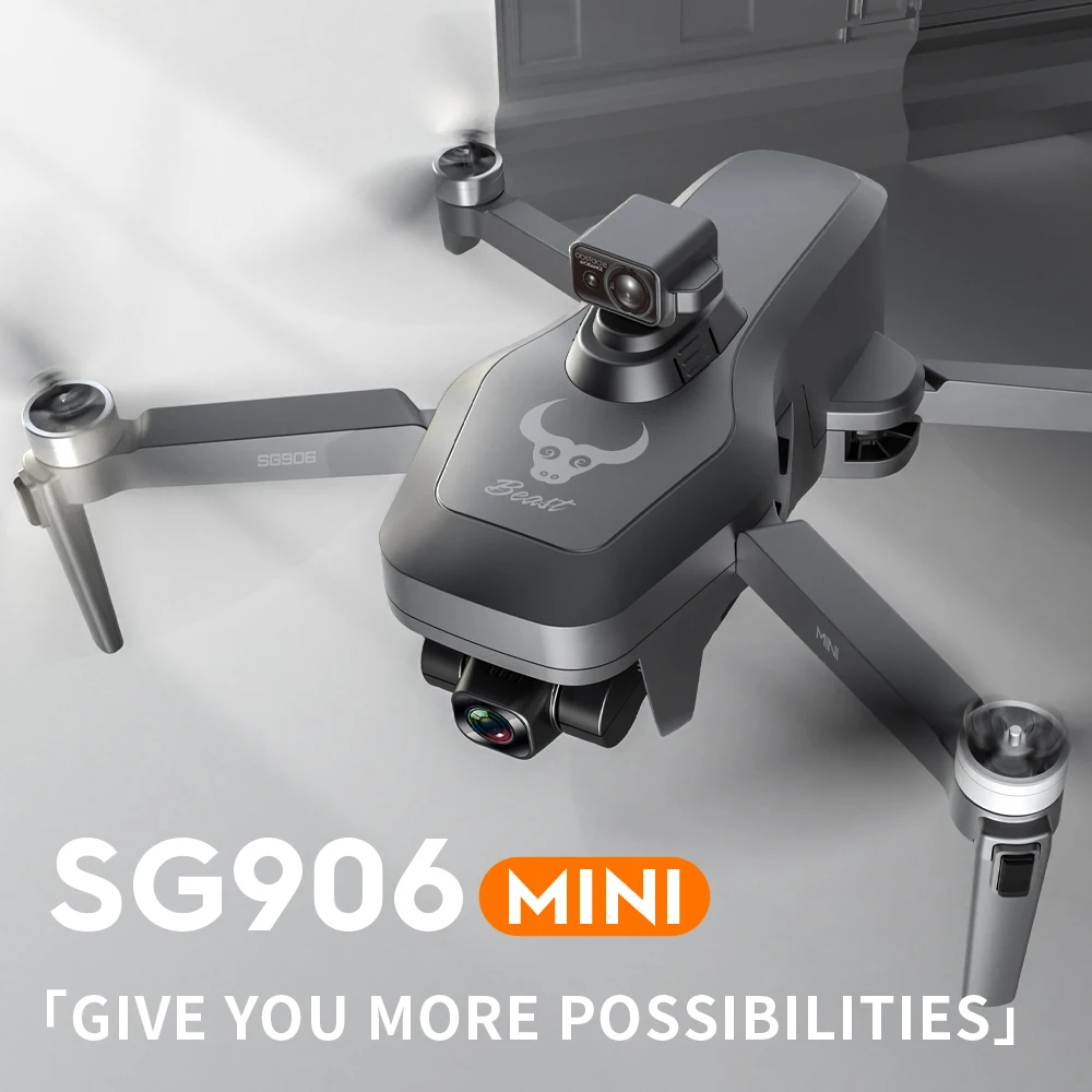

SG906 Mini Drone 4K Professinal HD Camera 3-Axis Gimbal 5G Wifi GPS Dron 4KM Distance Brushless FPV Foldable Quadcopter Toy Gift