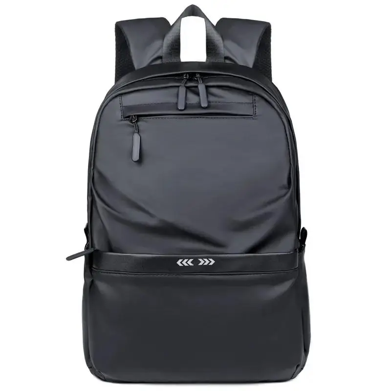 

Водонепроницаемый мужской рюкзак из ткани Оксфорд, черный удобный рюкзак для колледжа с отделением для ноутбука 15,6 дюйма