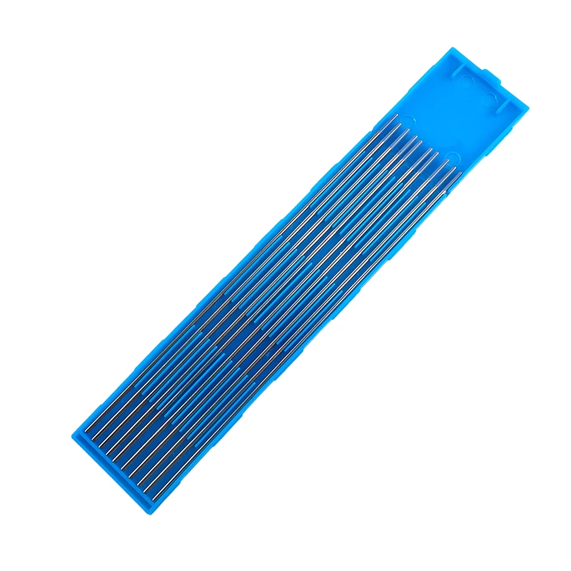 10 шт. 2% Lanthanated WL20 вольфрамовый электрод для аргонодуговой сварки 1 0 6 2 синий