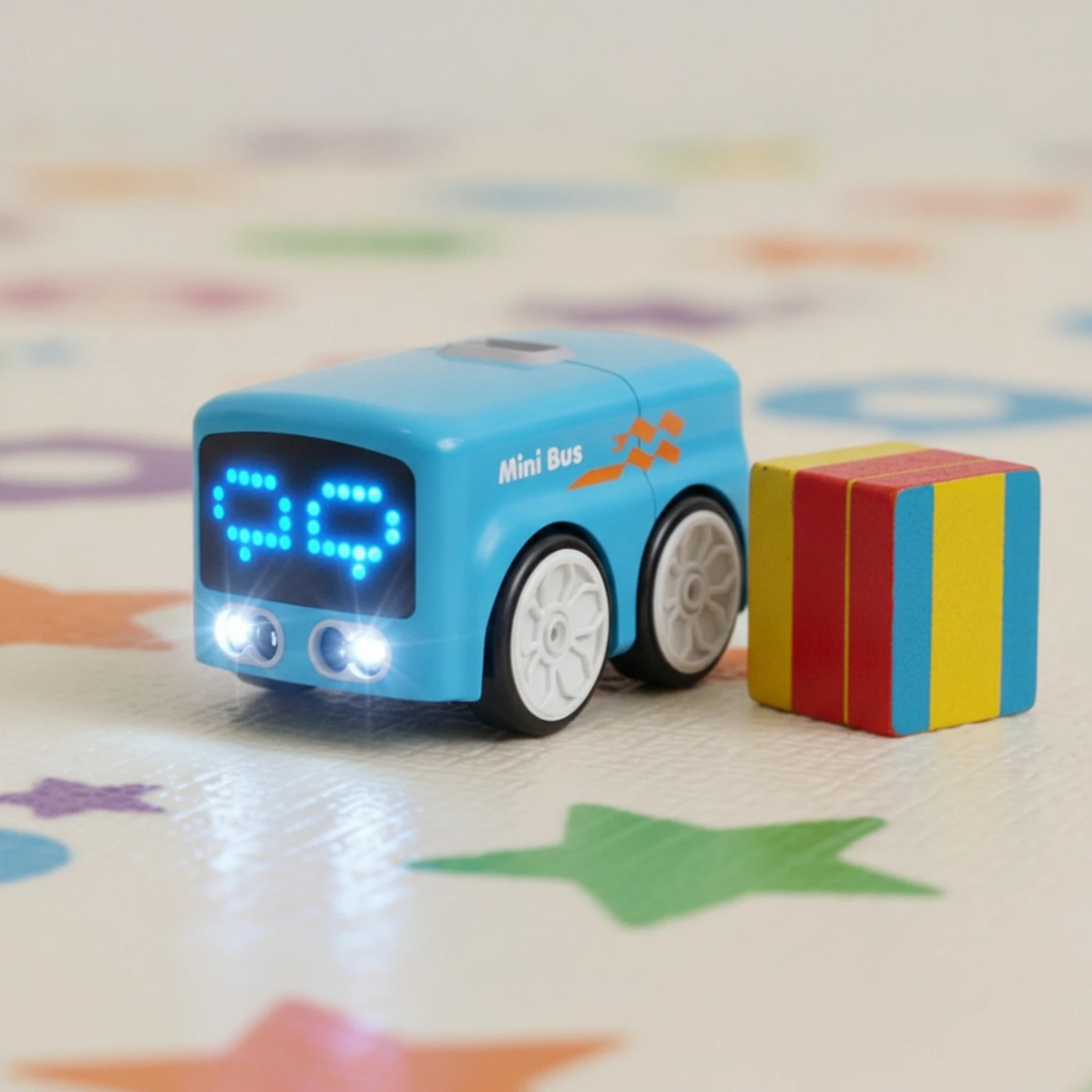 Беспроводной мини-автобус с пультом управления, игрушечный автомобиль, компактный, реалистичный, для детей, для игр в помещении, игр на вождение. (art.: 3920dd07ac71b) - 3920dd07ac71b