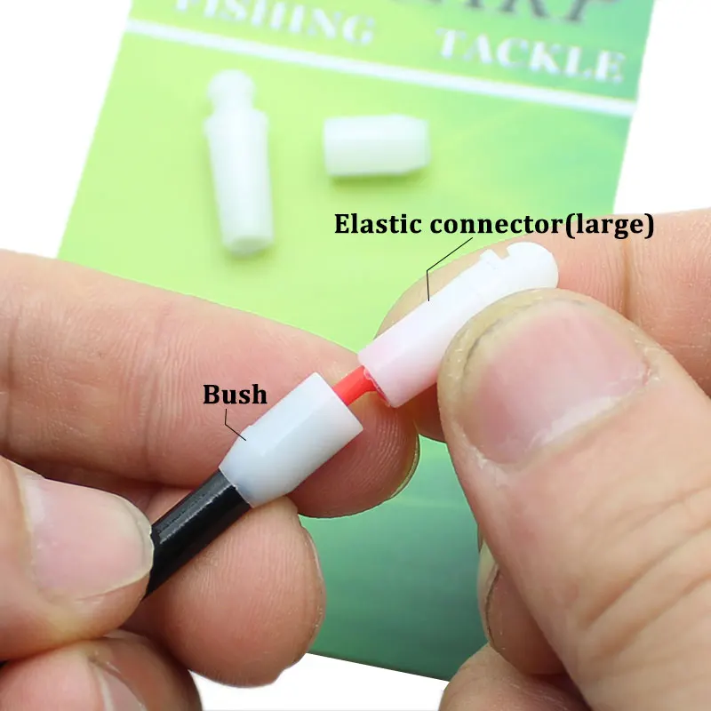 

5 шт. аксессуары для ловли карпа, рыболовные снасти, полюс с эластичными разъемами, полюсные втулки для больших твердых пустых эластичных ма...