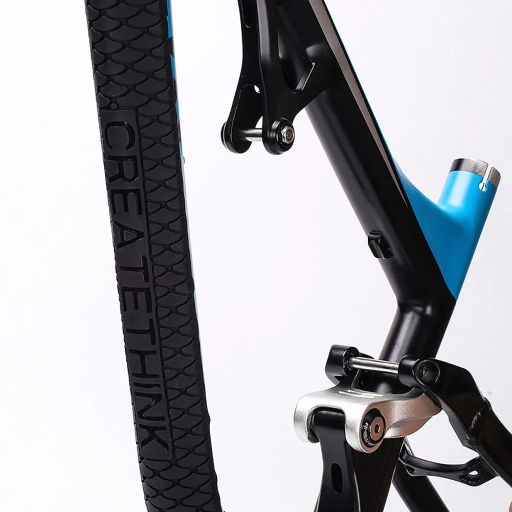 

Bicycle Downtube Scratch-Resistant Paster Frame Protector MTB Road Bike Frame Protection Silicone Sticker Anti-Skid Push Guard