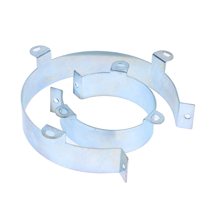 

1Pc Capacitor Clamp Sliver Durable Capacitor Bracket Clamp Holder Clap Mounting Clip Tin Plated