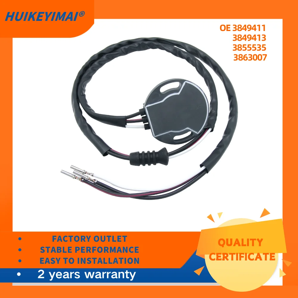 

3849411 Датчик переключателя отправителя подвесного двигателя для привода Volvo Penta DP-SM SX-M DP-S 3855535 3863007 3849413 3-проводной