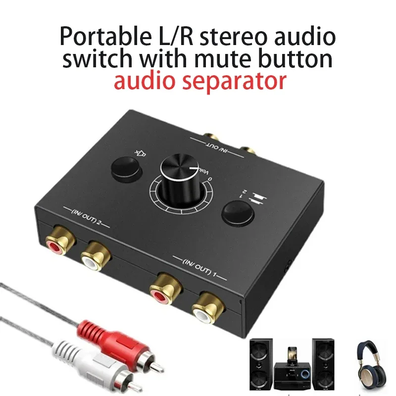 Ультракомпактный фонокорректор PP500 с черным резиновым усилителем проигрывателя