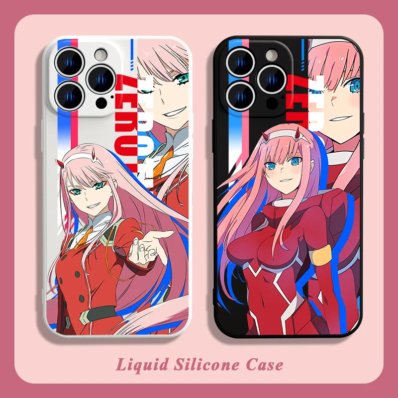 

Darling in the Franxx Case For OnePlus 8 8T 9 10 Pro 11 9R 9RT Nord Ace 2 2V One Plus 1+9R 1+8T 1+10Pro 1+11 1+Ace2 Liquid Cover