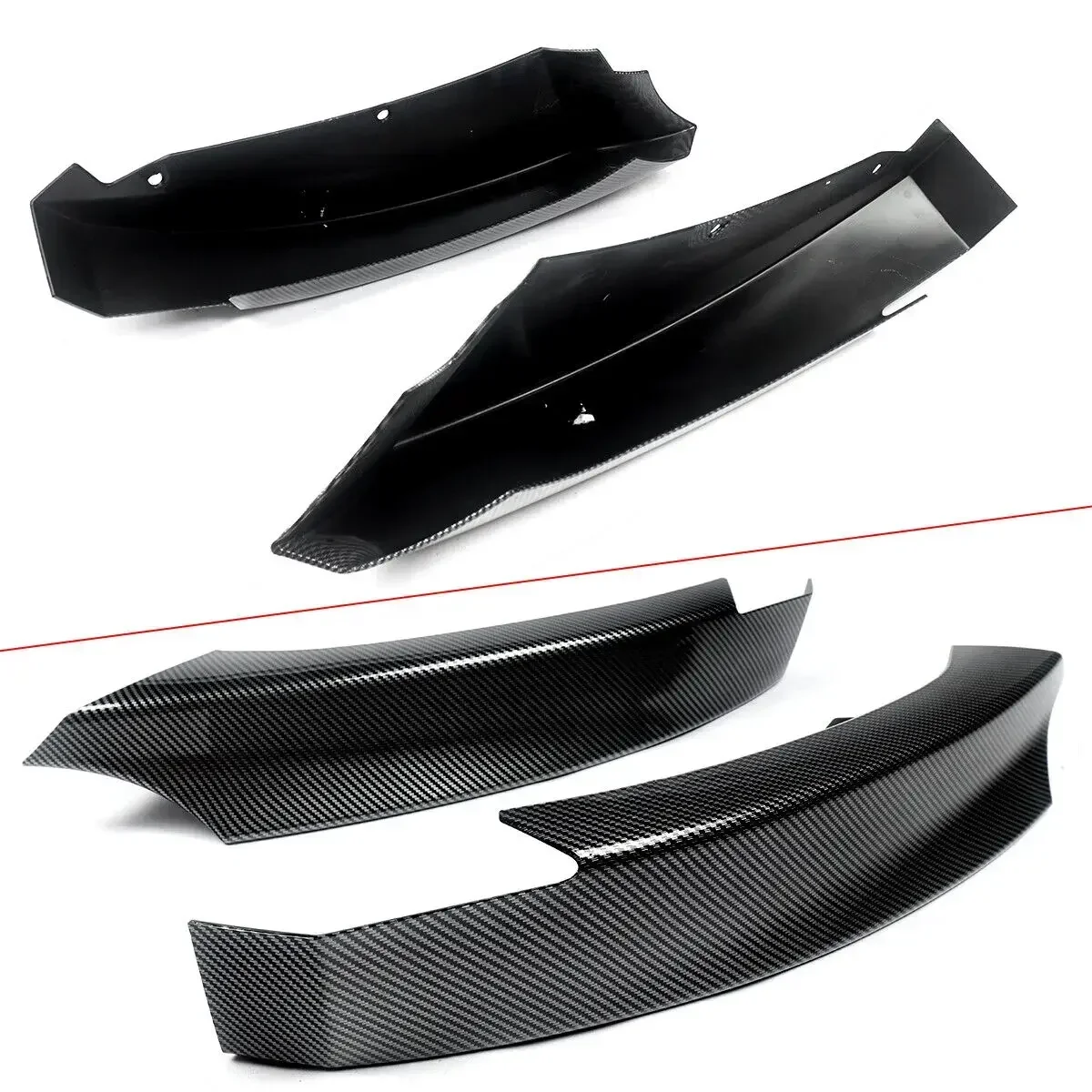 Разделитель углов переднего бампера MAGICKIT 2X из углеродного волокна смотрите на BMW