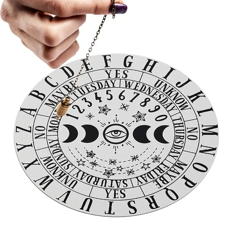 

Маятниковая доска, 25 см, деревянные спиртовые доски с числами и алфавитами, приспособления для вокана, алтаря и гадания